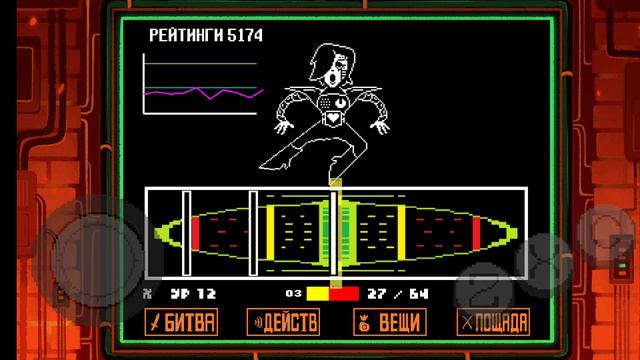 проходим undertale Дошли до метотона смотреть онлайн