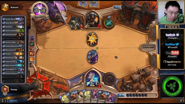 Hearthstone F2P ladder climb on EU #28 R.I.P. Arcane Missiles смотреть онлайн