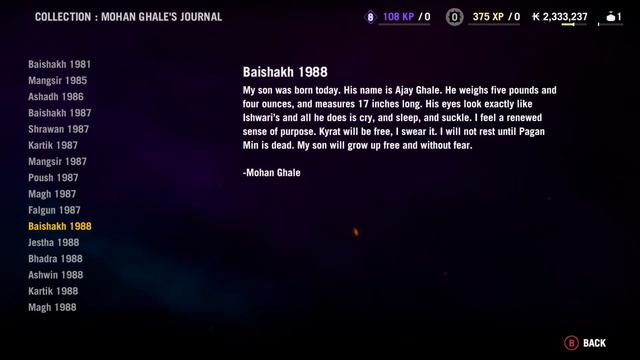 Far Cry 4 - Mohan Ghale's Journal Overview смотреть онлайн
