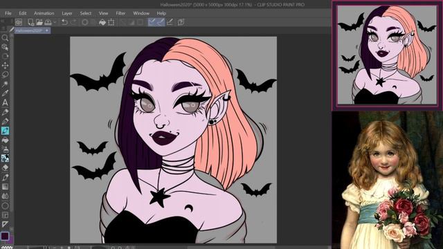 🎃5 CURSED PAINTINGS [SPEEDPAINT]🎃 смотреть онлайн