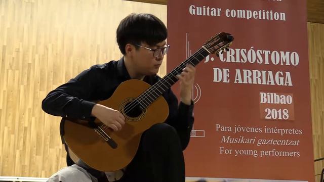Jiang Minghao. Sonata No.1, 1º mov.( Nikita Koshkin) Arriaga Competition 2018. Finalist Level IV смотреть онлайн