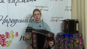 Гармонист Даниил Ермолов в передаче «Гармонисты России».