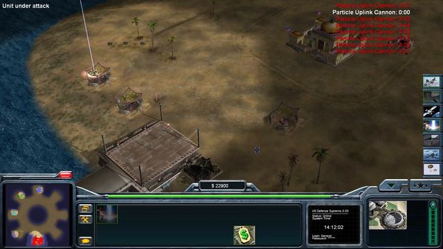 Command Conquer Generals Zero Hour Usa Laser Generals 1 vs 7 Hard Generals (CoqWheel) смотреть онлайн