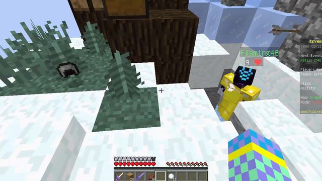 Minecraft Skywars #2:Две смерти за раз смотреть онлайн