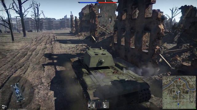 War Thunder - Episode 2 - KV-1 ZiS-5 Again (Realistic Battles/Berlin/8 Kills) смотреть онлайн