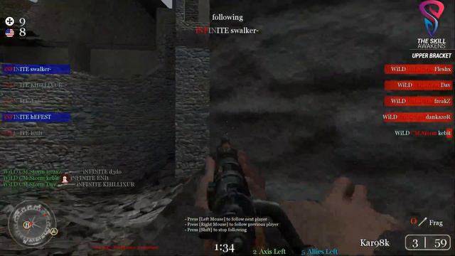 TSA LAN - iNFINITE vs WiLD.CMStorm - Upper Bracket - Map 2 смотреть онлайн