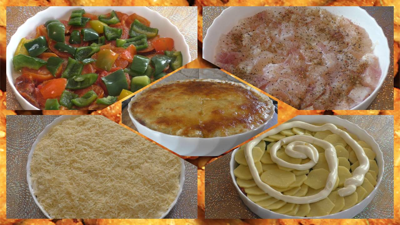 Запечённый пангасиус с овощами под сыром - пошаговый рецепт смотреть онлайн