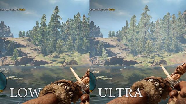 Far Cry Primal - Low VS Ultra Graphics Settings PC смотреть онлайн