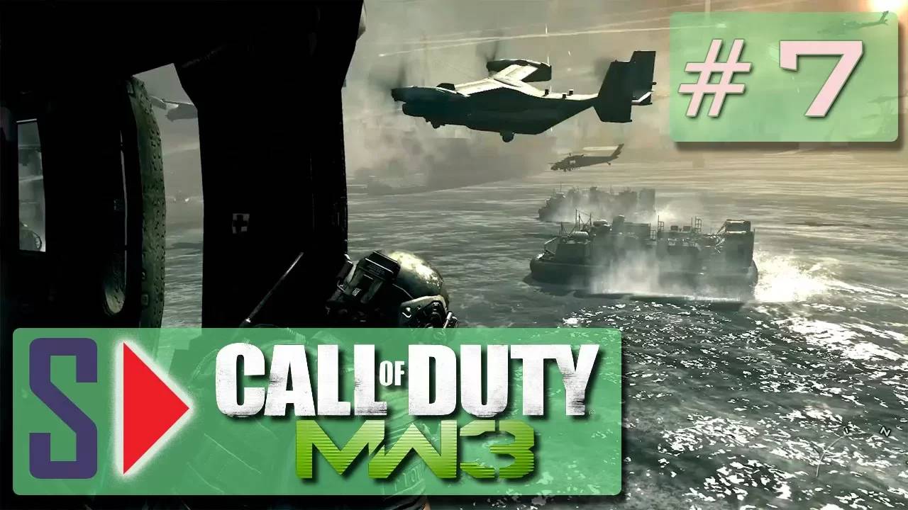 Call of Duty Modern Warfare 3 (сложность ＂Ветеран＂) - #7 Важная персона