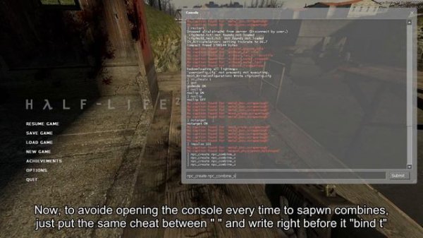Half-Life Cheats Tutorial - HL2 (Part 1)
