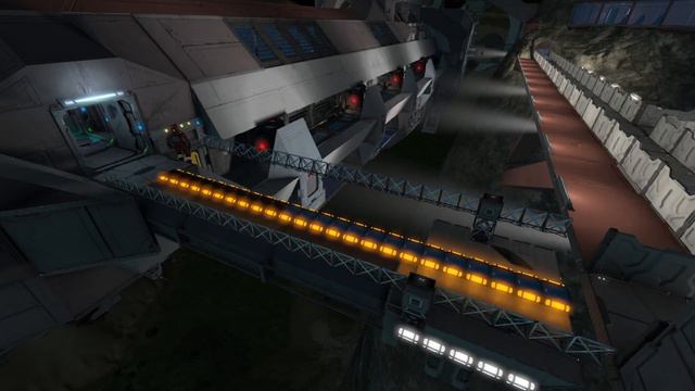 Space Engineers Seeker Gangway Test смотреть онлайн