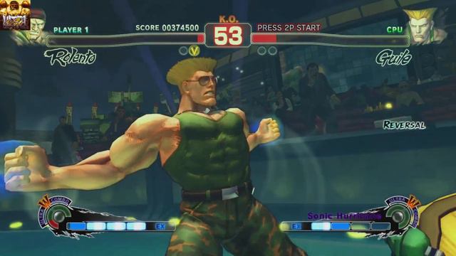 Utra Street Fighter IV: Rolento Gameplay смотреть онлайн
