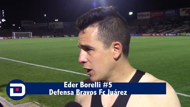 Parece fácil llegar a dos seguidas : Eder Borelli #5 Defensa Bravos Fc Juárez смотреть онлайн