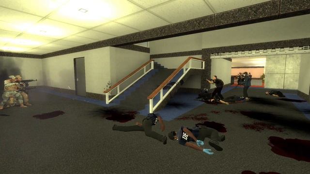 Garry's Mod Sentry's Police ATF and DEA vs Merryweather смотреть онлайн