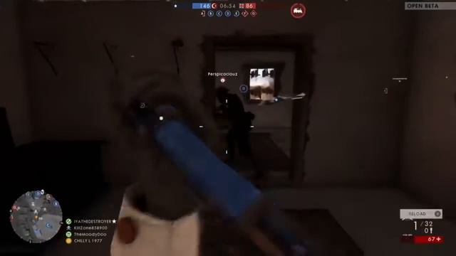 CHILLY L 1977 battlefield 1 open beta montage with original song "melting" смотреть онлайн