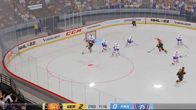 NHL 22 Olympics:Germany vs France смотреть онлайн