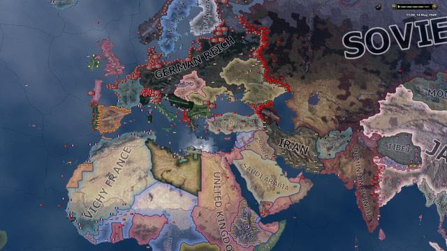If Portugal is long for real - Hoi4 Timelapse смотреть онлайн