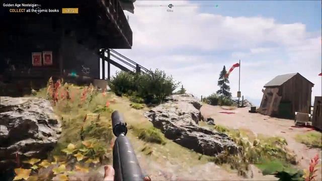 Far Cry 5 - Golden Age Nostalgia Comic Location Jefferson Lookout Tower Gameplay Walkthrough смотреть онлайн