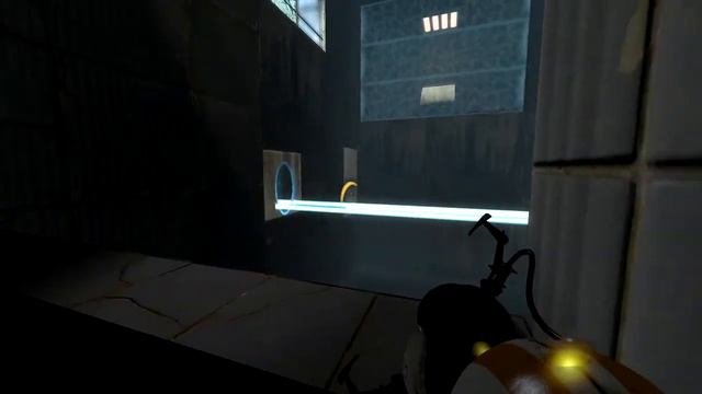 Кооп Portal 2 #2. Дырявить стены не так просто. смотреть онлайн