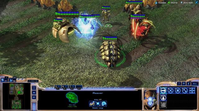StarCraft II Brood War Mass Recall Mod Protoss All units смотреть онлайн