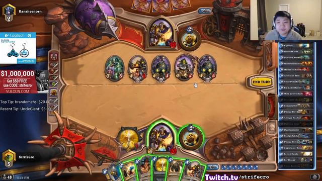 Hearthstone - Slower Paladin w/ StrifeCro #1 смотреть онлайн