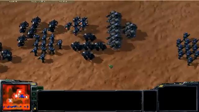 StarCraft 2 Epic Battle from Third Person (TPS) View in RTS mode смотреть онлайн