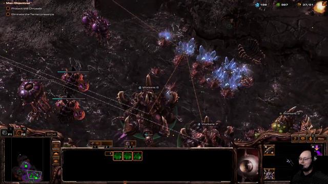 Starcraft Mass Recall: Zerg Campaign - Part 2 смотреть онлайн