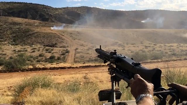 MG42 SHOOTING INCENDIARY 8MM IN SLOW MOTION BIG Sandy Machine Gun Shoot 2014