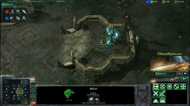 Starcraft 2 (T)HTKxALPHA vs (T)Prosper on Kulas Ravine P1 смотреть онлайн