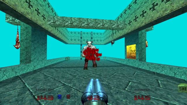 Doom 64 (100%) Walkthrough (Map31: In The Void) смотреть онлайн