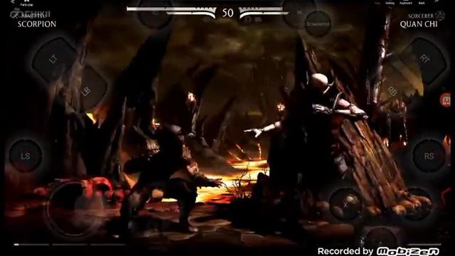 Mortal Kombat X mobilde oynamak! (hangi uygulamadan oynandığı videonun açıklama kısmında) смотреть онлайн