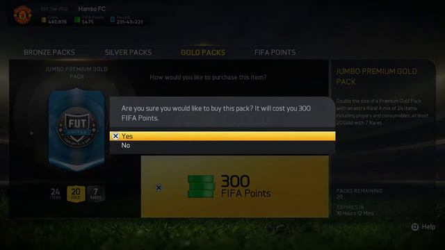 FIFA 15 ULTIMATE TEAM PACK OPENING! смотреть онлайн