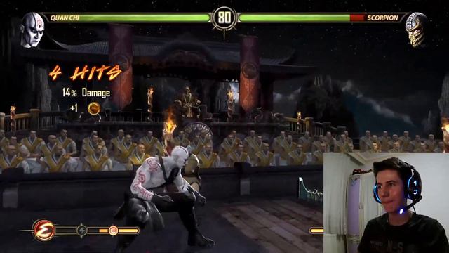 QUAN CHİ İLE NASIL OYNANIR?ADAMLARI İNDİRDİM AŞAĞIYA!Mortal Kombat 9 Quan Chi Oynanış(Gameplay) смотреть онлайн