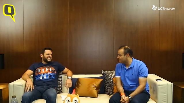 Kohli Or Dhawan?: Virender Sehwag And Shahid Afridi Play Guess Who| The Quint