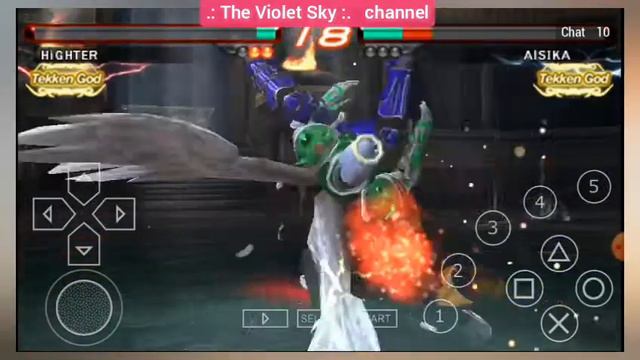 PSP Online Multiplayer Battle (Tekken 6) - The Violet Sky смотреть онлайн