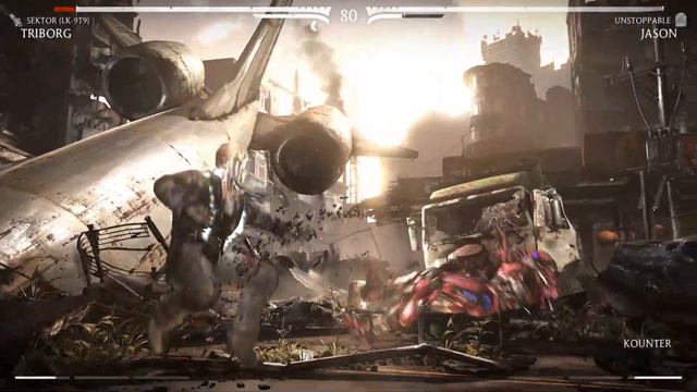 Mortal Kombat X - (Triborg) Sektor Vs Jason (Very Hard) смотреть онлайн