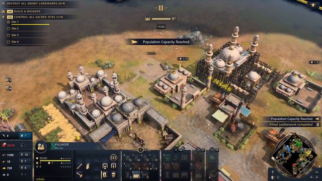 AoE4 - 2v2 - Delhi slow game смотреть онлайн
