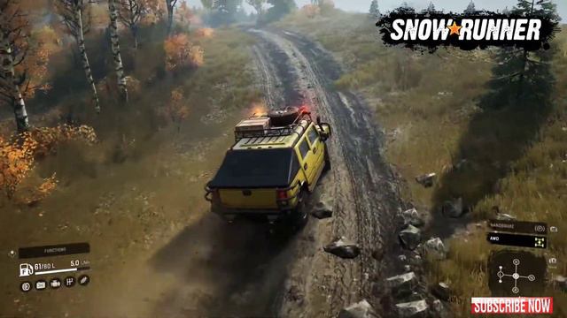 HUMMER H2 Car Power | SnowRunner (xbox one x) gameplay смотреть онлайн