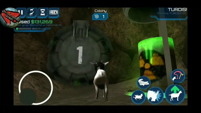 Goat simulator waste of space hidden / secret trophy locations and Turdis locations смотреть онлайн