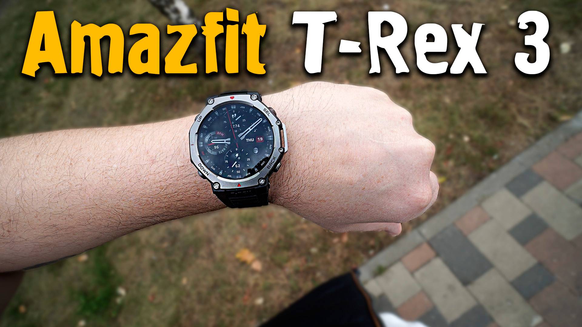 Amazfit T-Rex 3 / Обзор смотреть онлайн