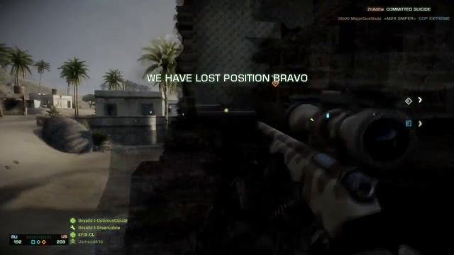 Battlefield Bad Company 2: Sniper Fight Part 1 HD Duo Commentary смотреть онлайн