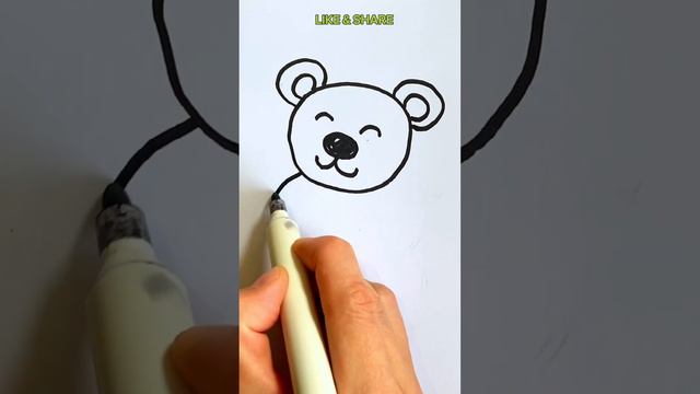 #какнарисовать #медведь #простыерисунки #рисункидляначинающих #рисункидлясрисовки #рисунки смотреть онлайн