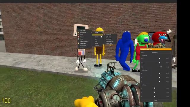 NEW Don't Hug Me I'm Scared Playermodels/Ragdolls in GMOD смотреть онлайн