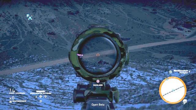 Tom Clancy`s Ghost Recon Wildlands Sniper Challenge 500 METER !!!!!!! смотреть онлайн