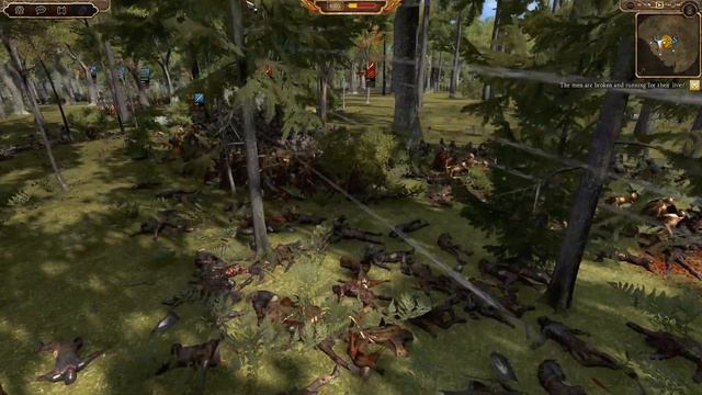 Battle Under the Trees - Total War Rise of Mordor Historical Siege смотреть онлайн
