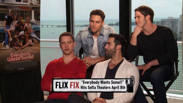 Everybody Wants Some!! interviews - Tyler Hoechlin, Ryan Guzman, Will Brittain, Blake Jenner смотреть онлайн