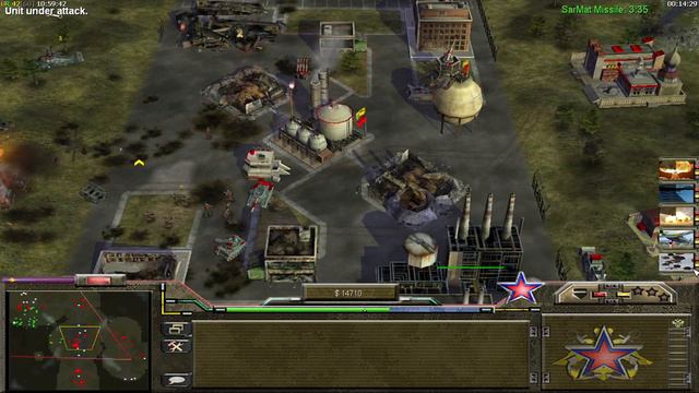 Russia Commander in Chief vs Russia Commander in Chief - C&C Generals Continue 3.5 смотреть онлайн