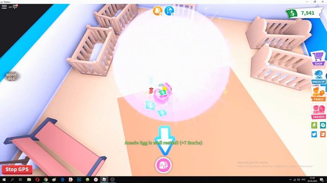 Кто мне ВЫПАЛ в австралийском ЯЙЦЕ? Делаю РЕМОНТ детской в Adopt Me! Обновление в Адопт Ми! РОБЛОКС