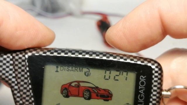 Настройки брелка Alligator