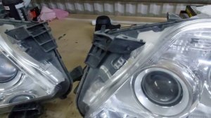 Установка Biled линз Aozoom A13 в Land Cruiser Prado 150